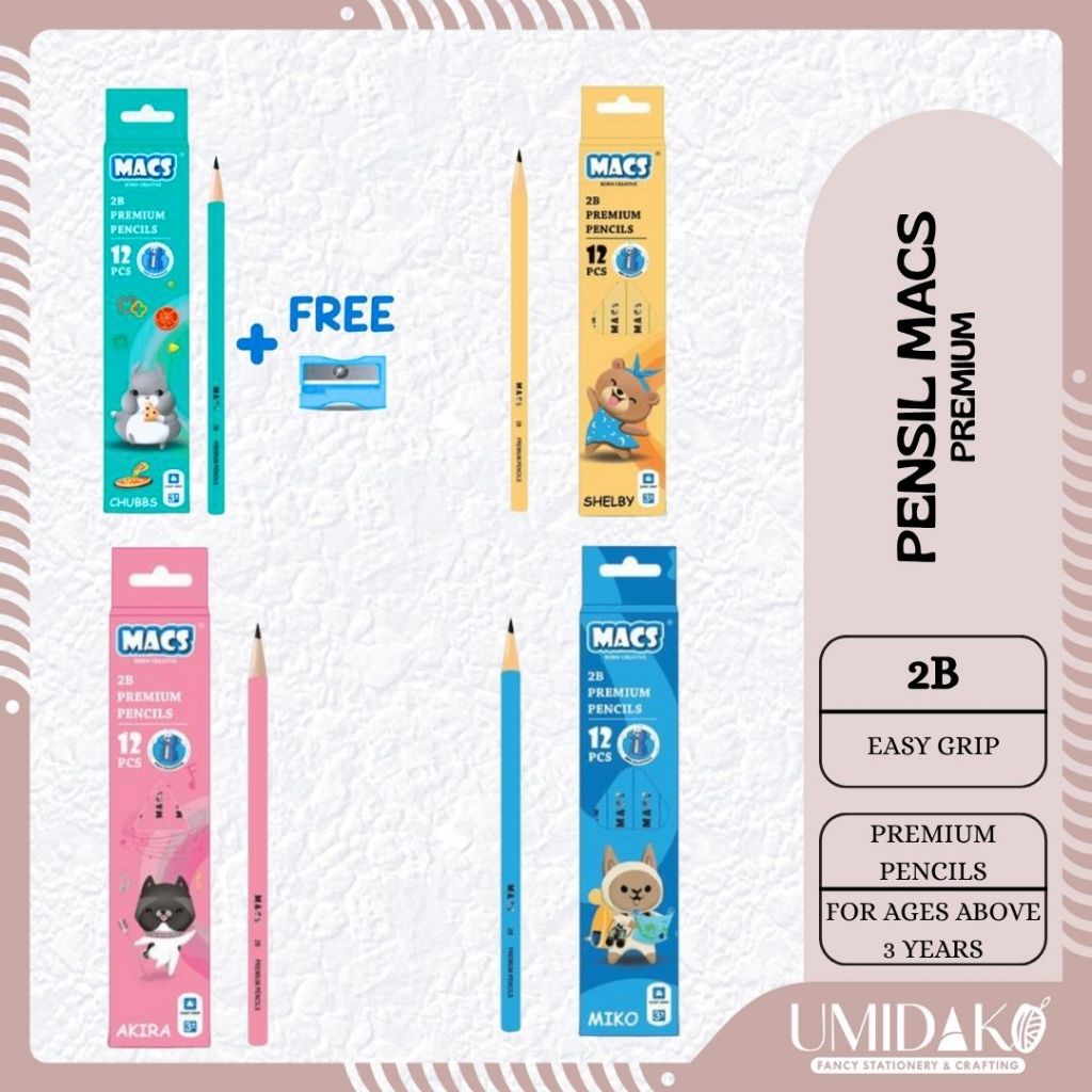 

[UMIDAKO] PENSIL MACS 2B PREMIUM
