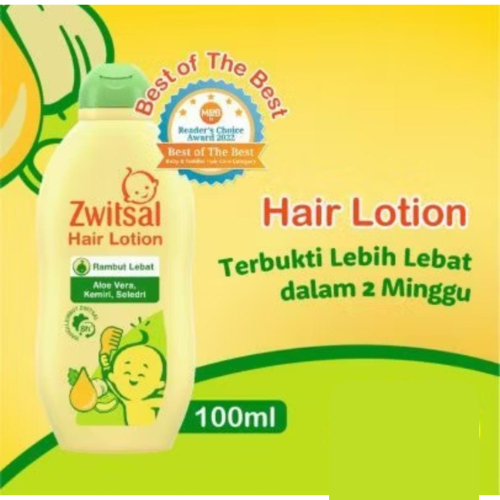 Zwitsal Baby Hair Lotion 100ml / Zwitsal Bayi Hair Lotion