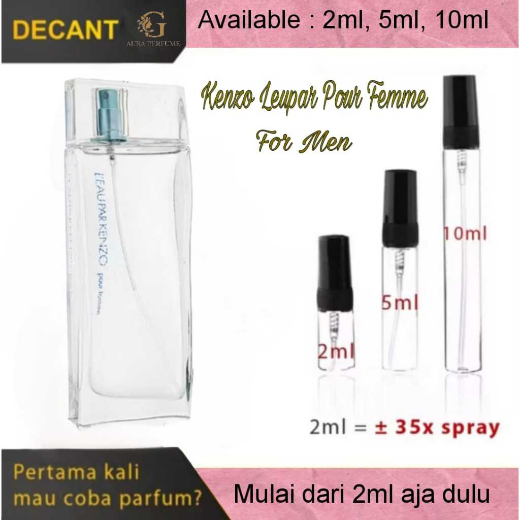 Parfum ori decant Kenzo Leupar pour femme man My Burberry woman Angel Star/parfum ori/decant parfum/