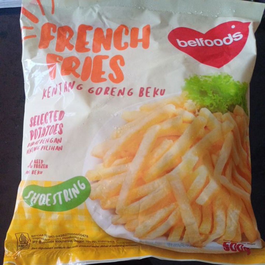 

Belfoods french fries 500 gr