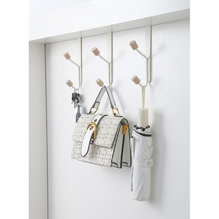 GANTUNGAN BAJU PINTU TANPA PAKU BAHAN BESI HOOK HANGER BACK DOOR BHD08