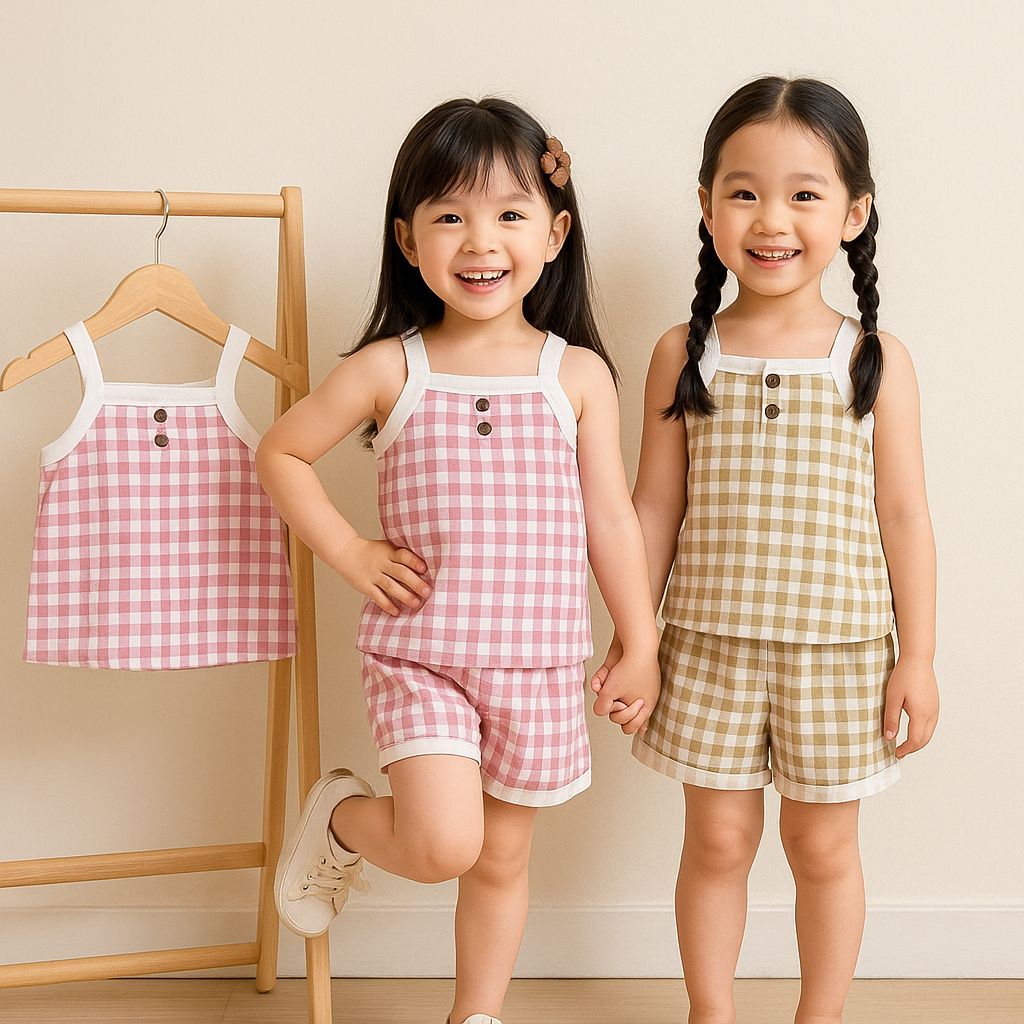 BABYNKIDS  SETELAN ANAK SINGLET YANA