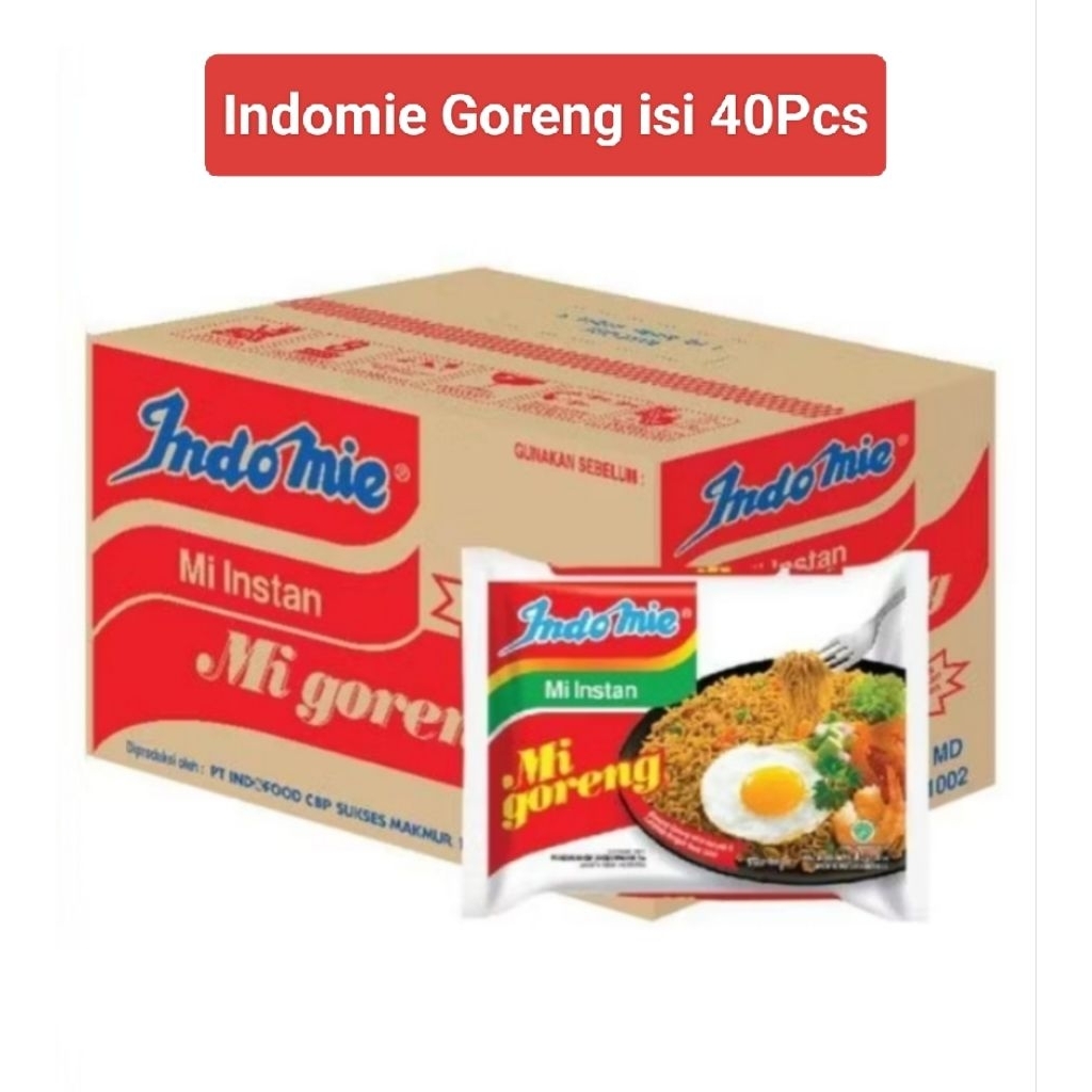 

Indomie Goreng 1Dus isi 40 pcs