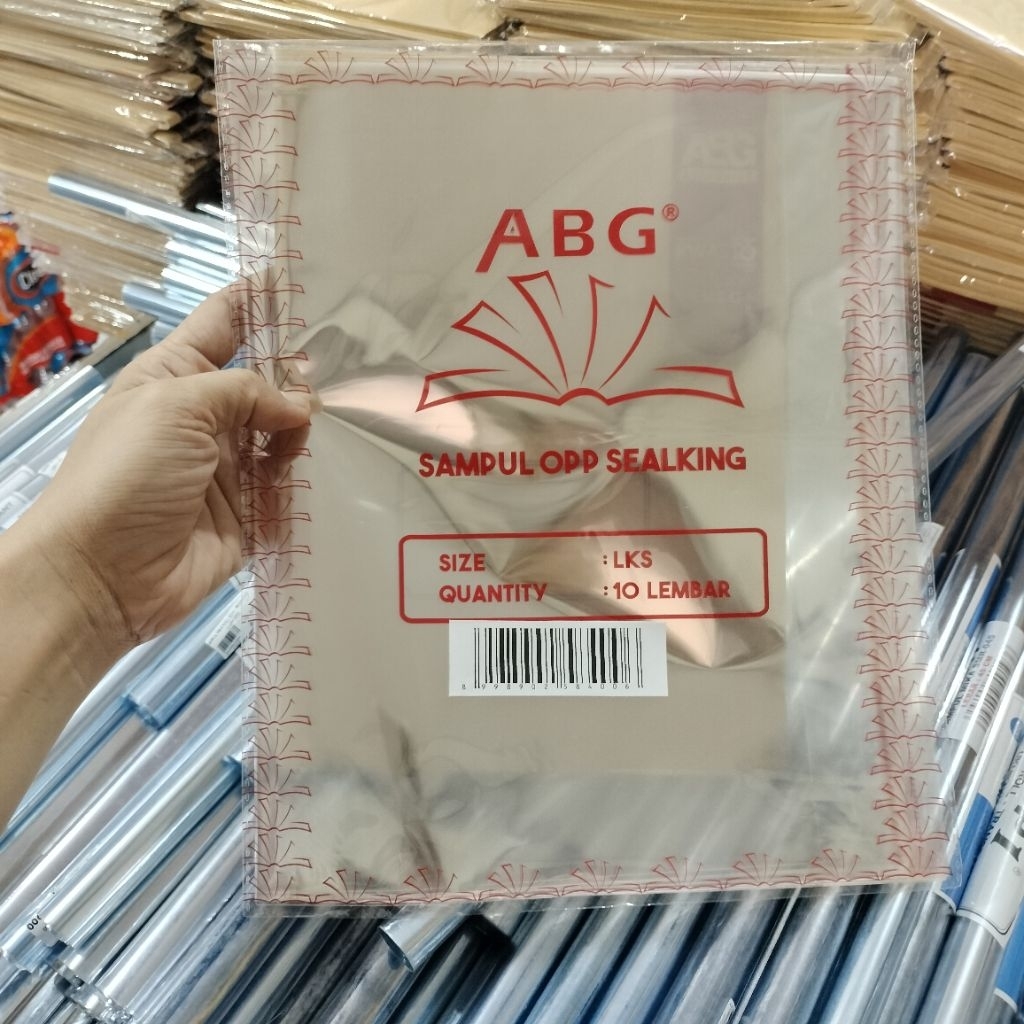 

Sampul Buku ABG ukuran LKS plastik + perekat isi 10 lembar