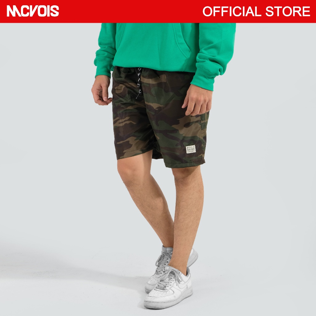 Mcvois Boardshort Celana Pendek Loreng Army