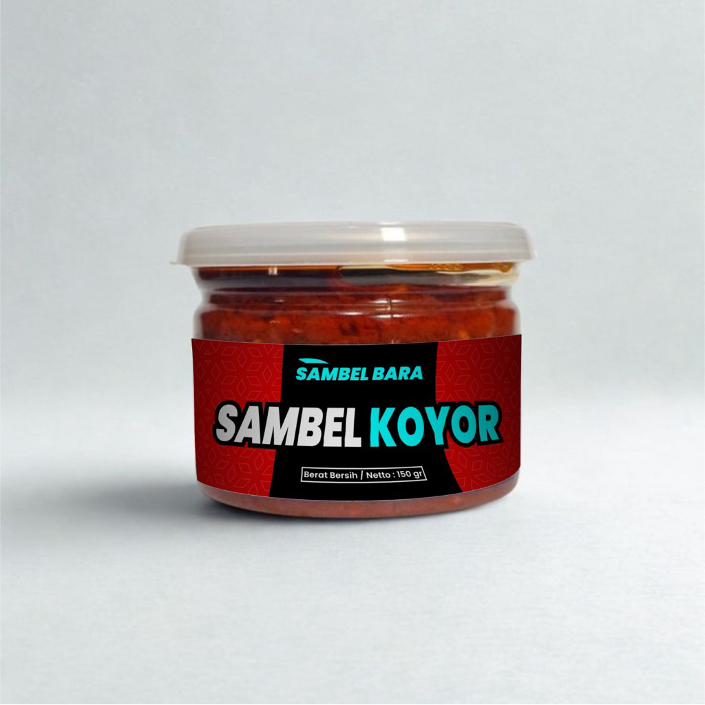 

Sambel Koyor - SAMBEL BARA Netto 150gr