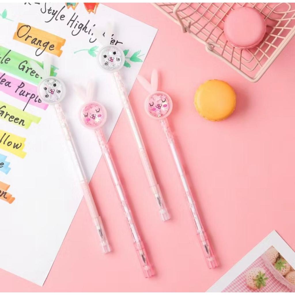 

Pena Bolpoin Bulpen Pulpen Gel Karakter Kartun Lucu Warna Hitam bisa untuk hadiah atau souvenir