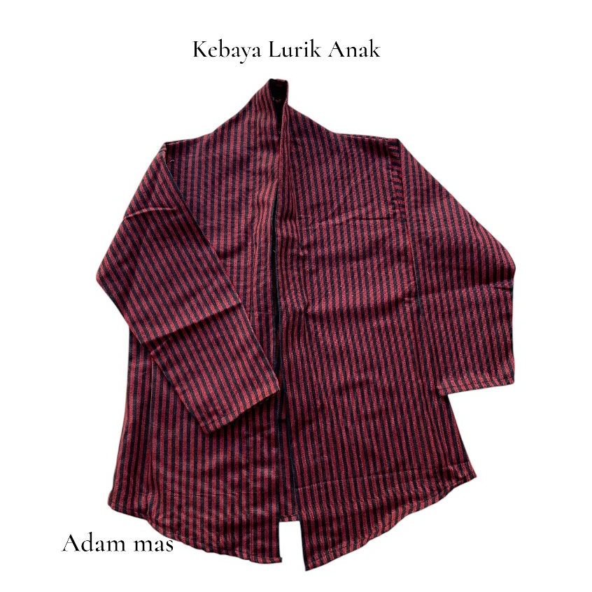 Baju adat jawa anak perempuan Kebaya lurik anak Baju jawa anak perempuan TK dan SD