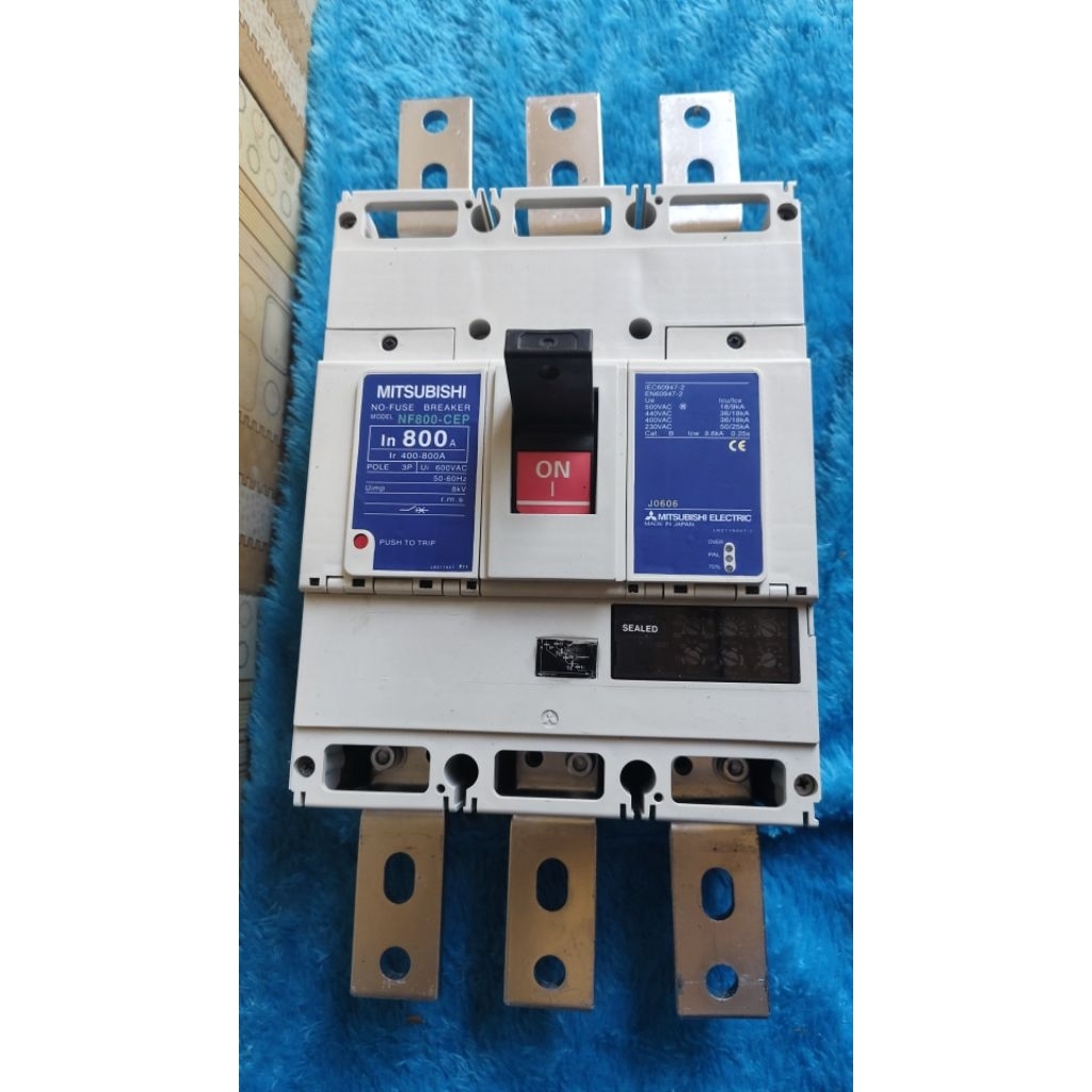 mccb Mitsubishi Breaker 800A