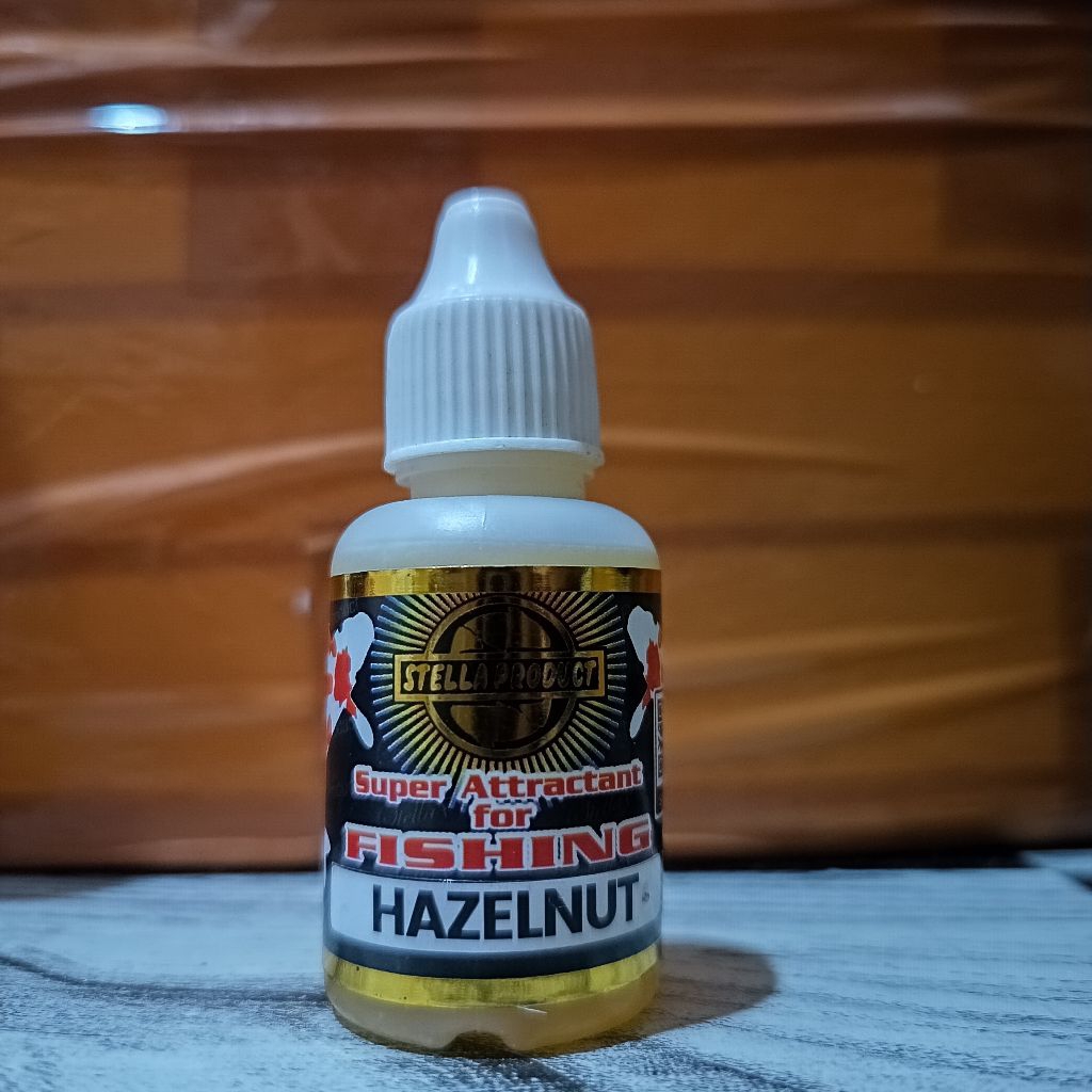 Essen Biang Stella Murni Varian Aroma Huruf-H Harum manis Hazelnut Hiu oil Essen Mancing Stella Esse