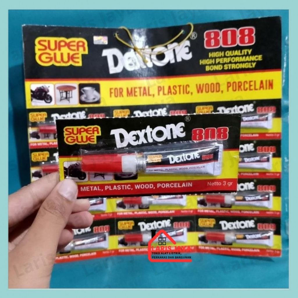 

Lem Dextone Super Glue 808 / Lem Dextone Kecil /Lem Alteco Dextone