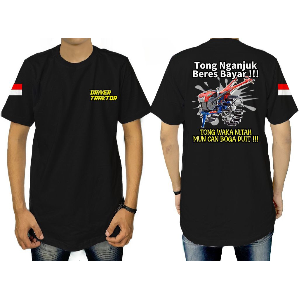 KAOS DRIVER TRAKTOR//TSHIRT NEW