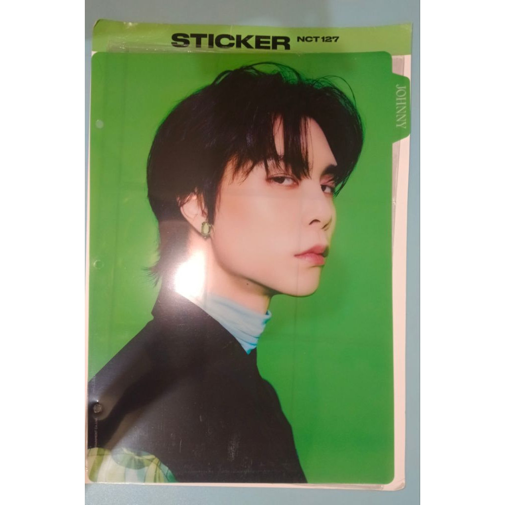 NCT Johnny  binder index sticker era official include sleeve [unsealed]