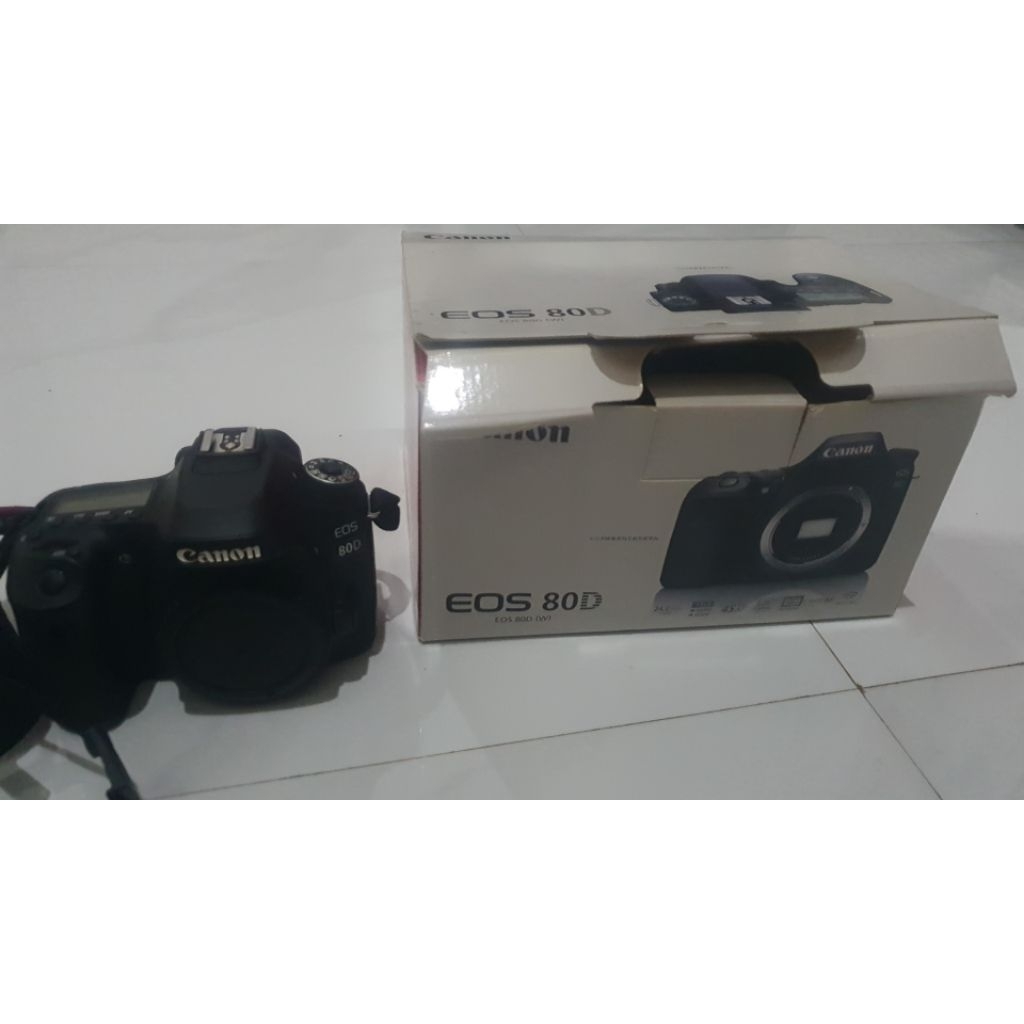 kamera Canon 80D Second