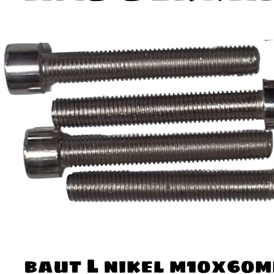 BAUT L NEKEL M10X60MM