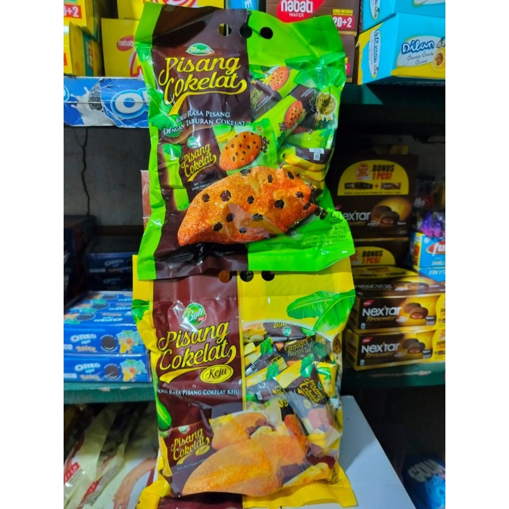 

Snack Pisang Cokelat/Keju