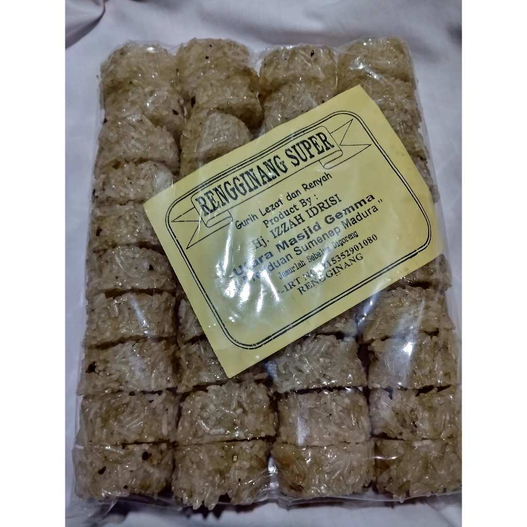 

Rengginang Lorjuk Khas Madura Isi 40 free bbble kualitas super