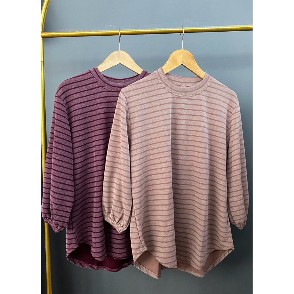 Atasan Knit Aster / Atasan Knit Aster Salur / Blouse Knit / Atasan Aquila / Aquila Salur / Blouse Aq