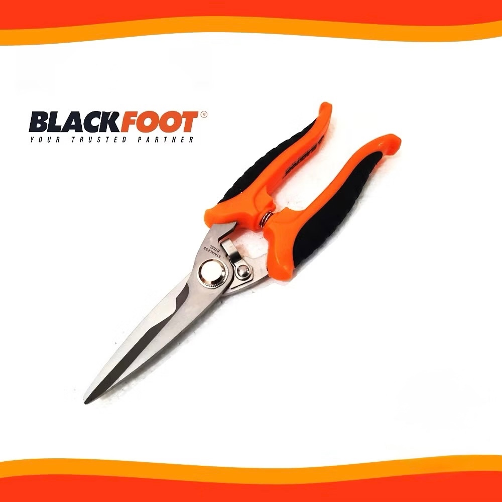 

Gunting Serba Guna Seng Dahan 8" BLACKFOOT Iron Sheet Scissors 8 Inch