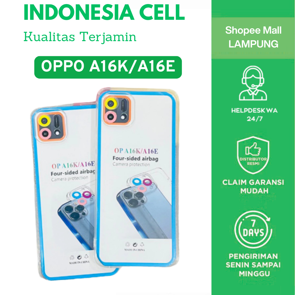 Case OPPO A16K-A16E/Case Bening OPPO A16K-A16E/Case Airbag OPPO A16K-A16E/Case Polos OPPO A16K-A16E