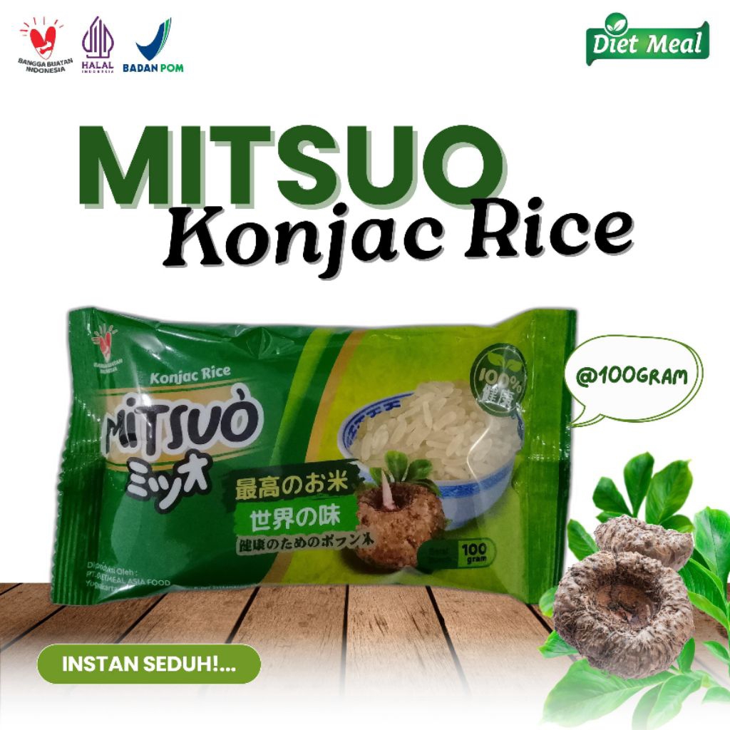 

Beras Porang shirataki MITSUO 100 GRAM
