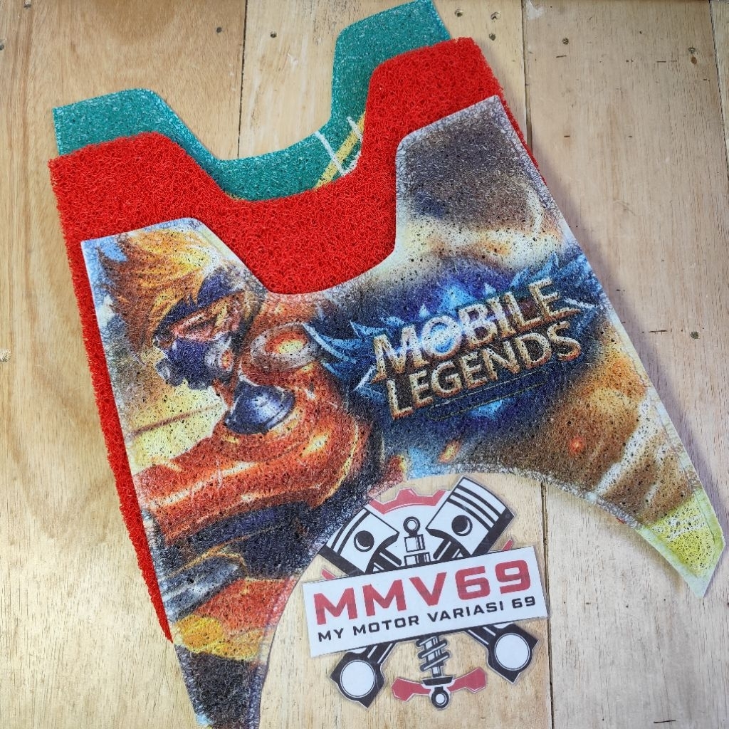 KARPET SERABUT HONDA BEAT MOTIF MOBILE LEGENDS 2013 2023