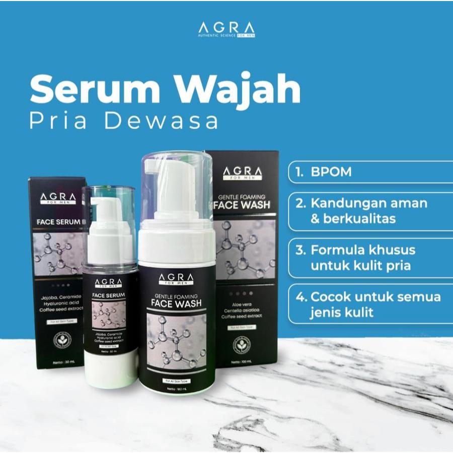 Paket Agra Face Serum & Foam
