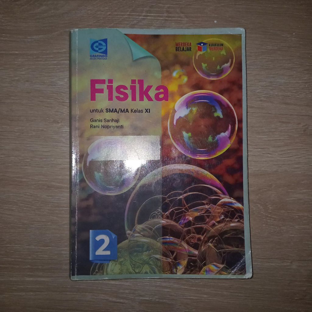 Buku Fisika Grafindo Kelas 11 Kurikulum Merdeka [Preloved]