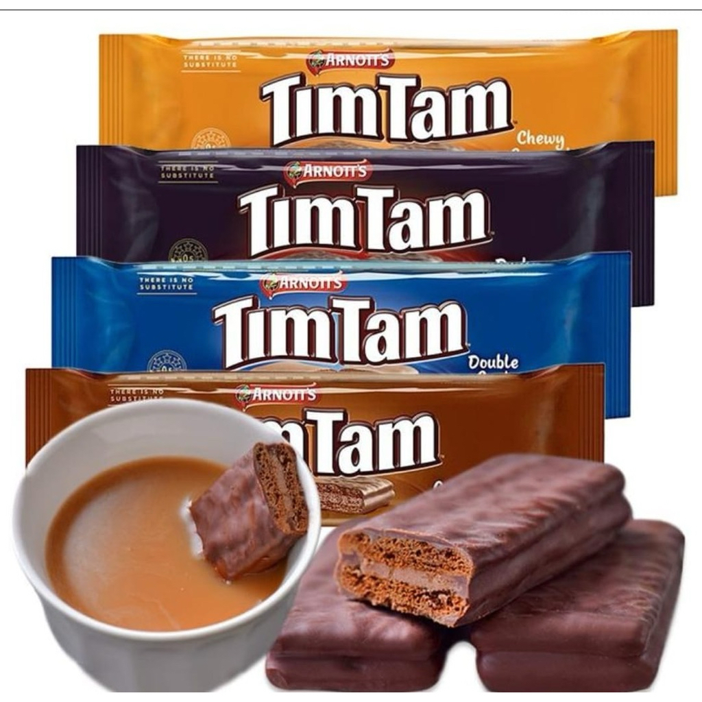 

Arnott’s Tim Tam Australia - Original / Double Coat / Dark Classic / Chewy Caramel - TimTam Aussie