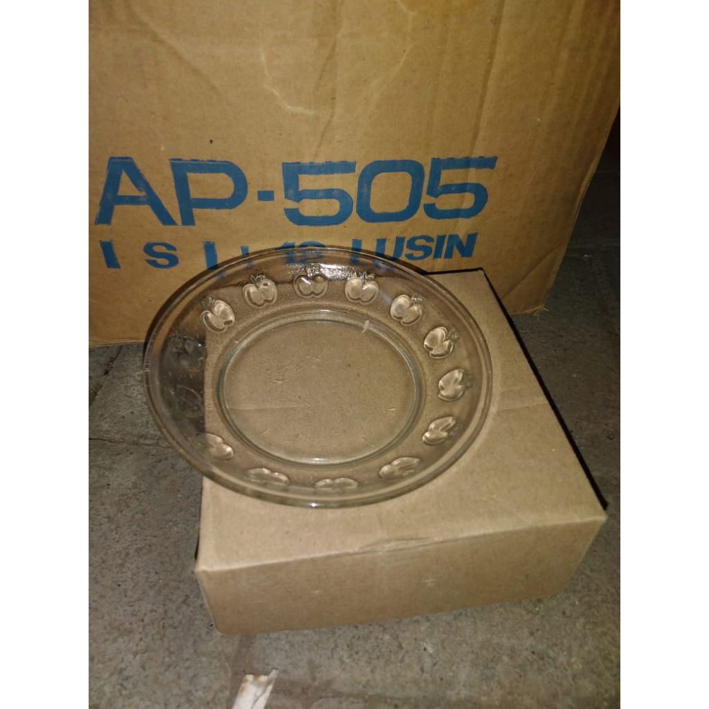 (6 pcs) lepek kaca / lepek kopi / lepek apel / lepek bening