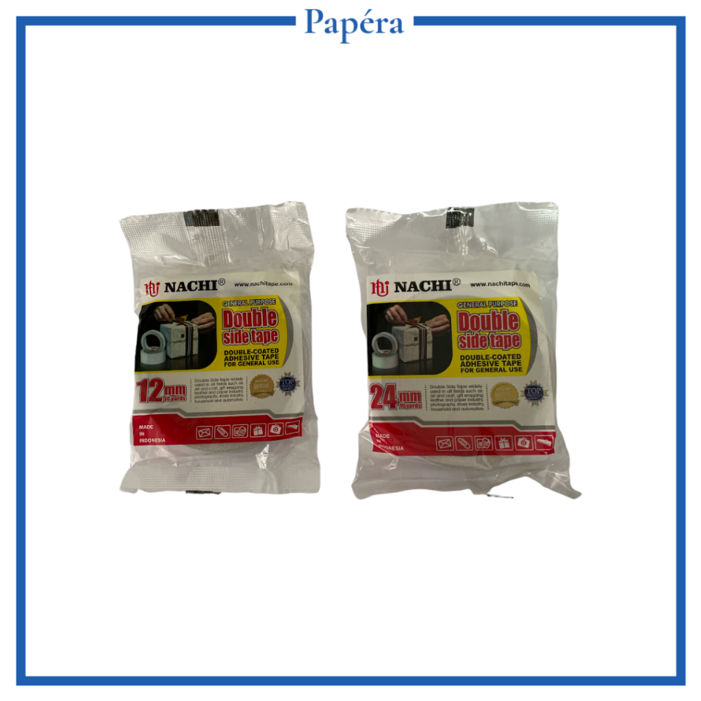 

Nachi Daimaru Double Tape Solasi Bolak Balik 12 dan 24 mm