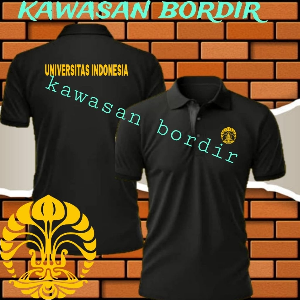 Terbaru polo shirt UI kaos UI seragam UI baju UI seragam universitas Indonesia kaos universitas