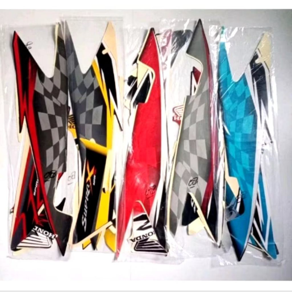 Striping Motor/ Les Body Honda Supra X 125 R 2008/2009 ( Velag )