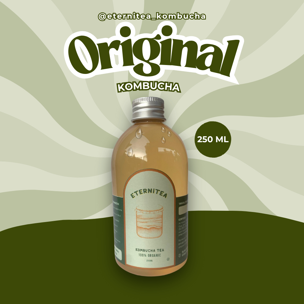 

Kombucha Tea ETERNITEA 100% Organik | 250ml