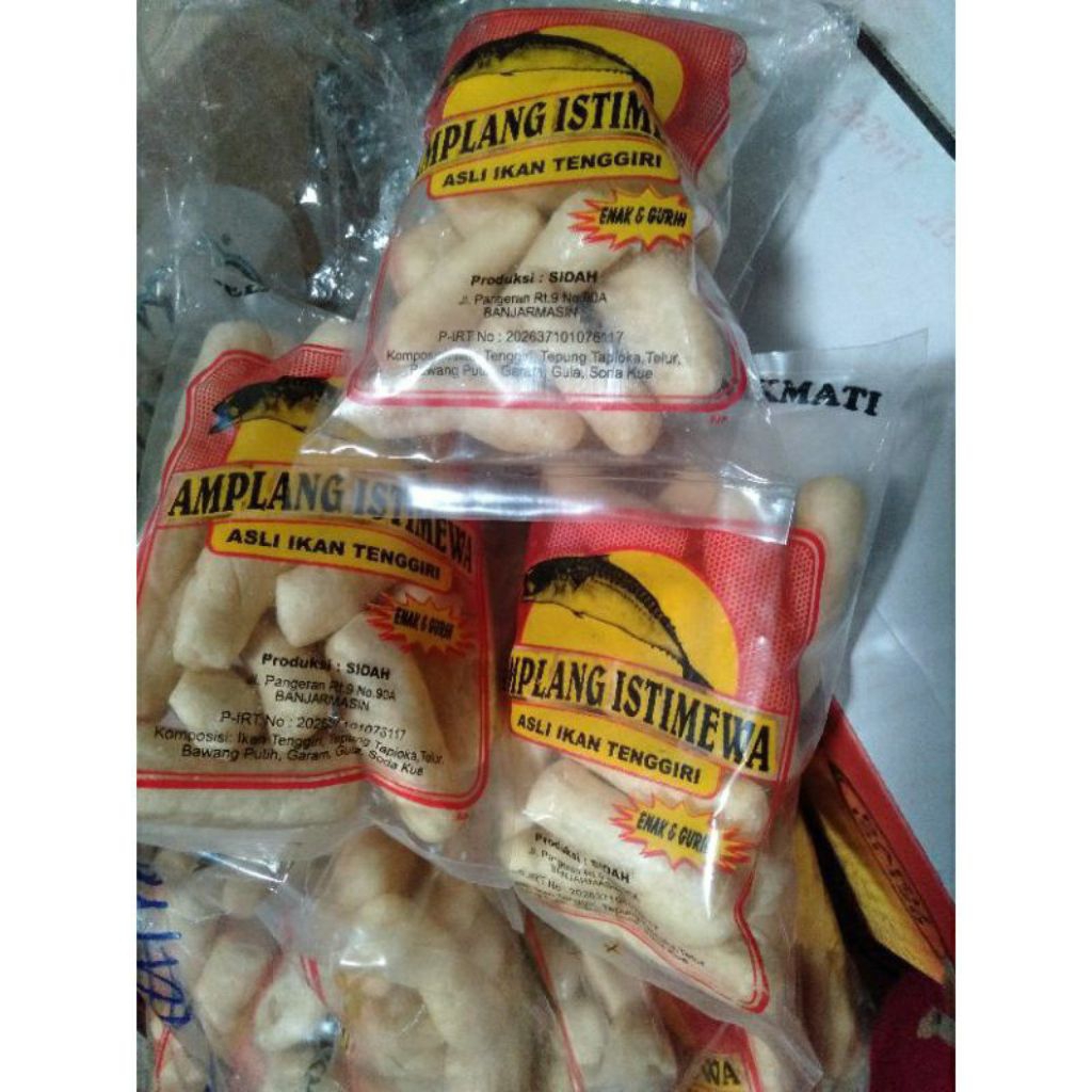 

Amplang Ikan Tenggiri Enak & Renyah