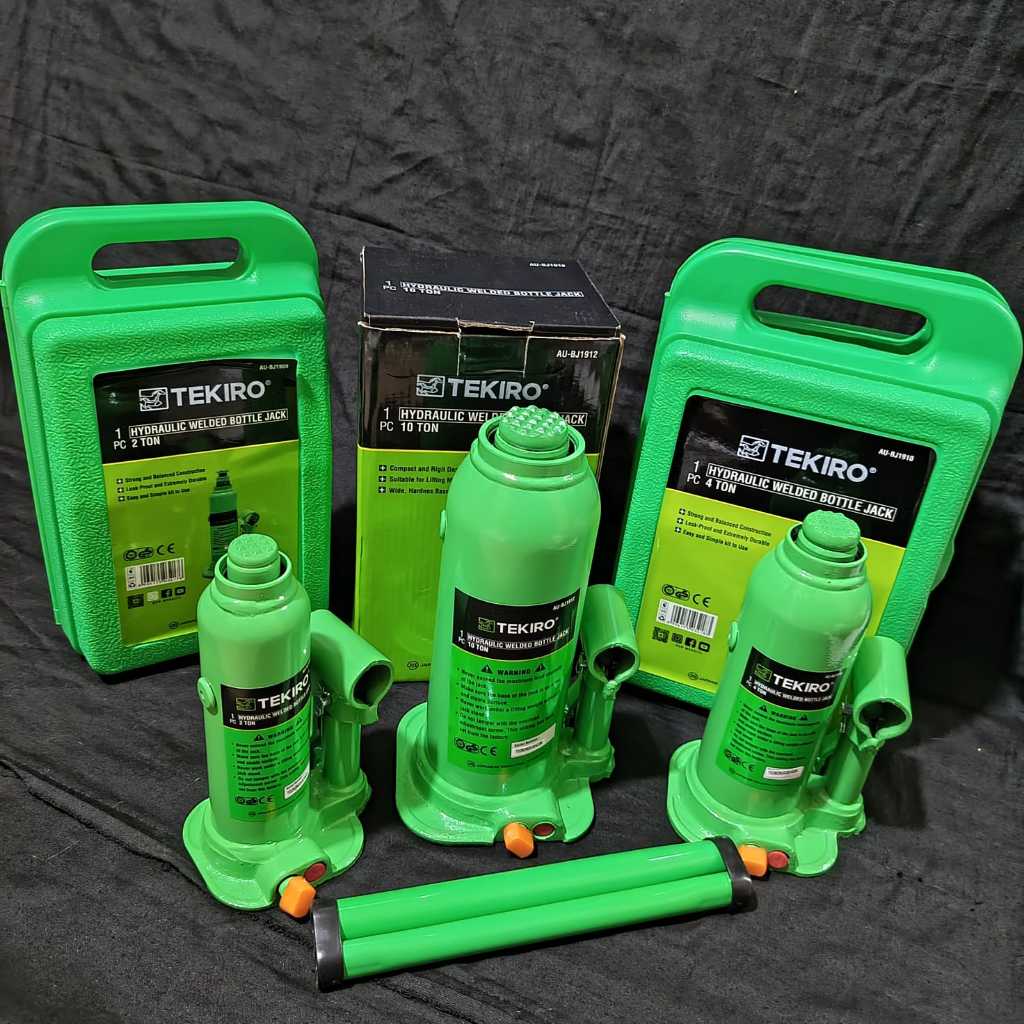 Tekiro Dongkrak mobil botol 2 4 6 10 Ton / Hydraulic Botol Jack / Dongkrak buaya /Dongkrak jembatan