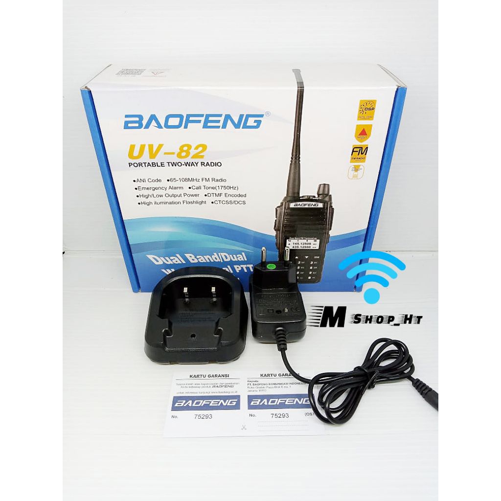 Charger cas HT BAOFENG UV 82 original