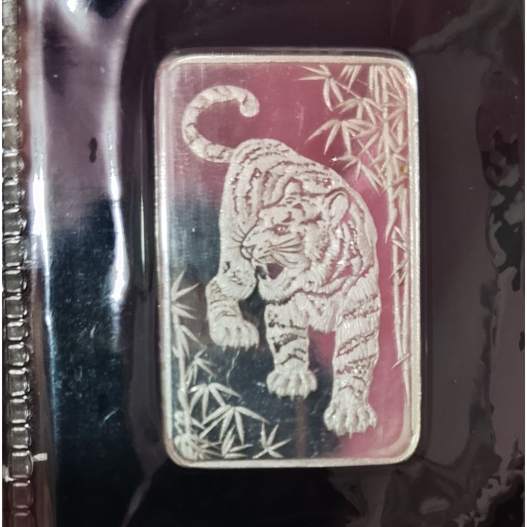 Isilver Harimau Sumatera 10 gr