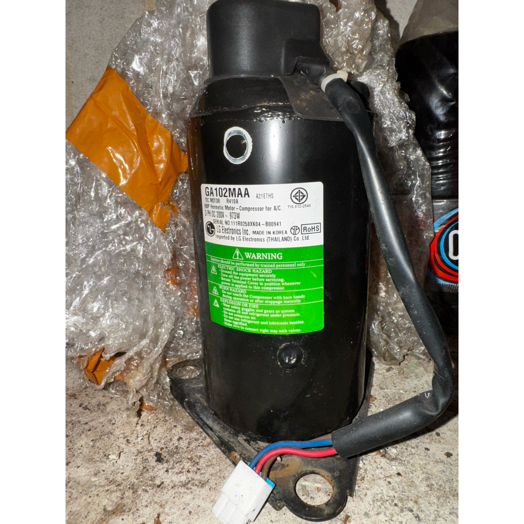 kompresor ac LG dan sharp inverter 1 pk