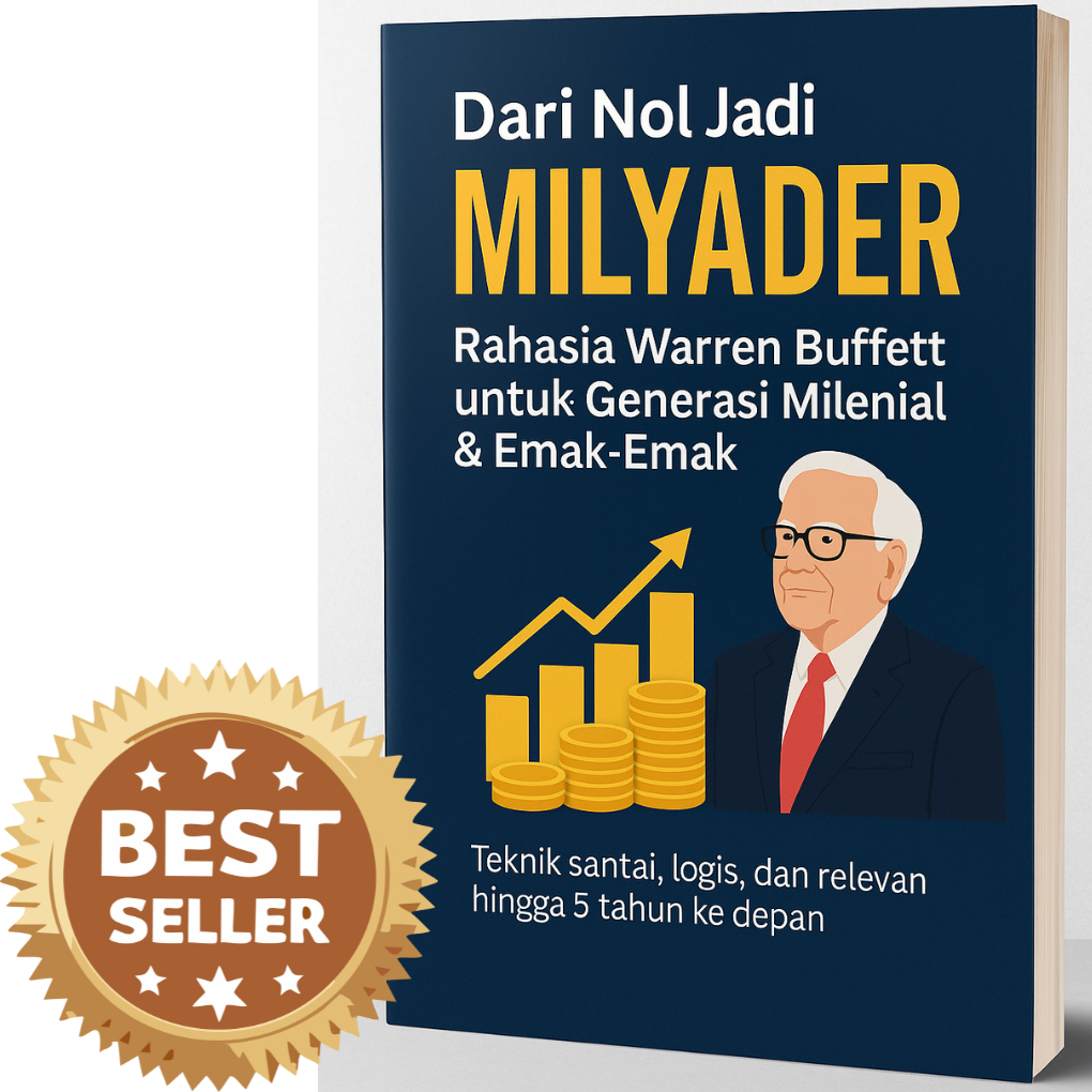 

Buku Dari Nol Jadi Milyader, Rahasia Warren Buffett untuk Generasi Milenial dan Emak-Emak