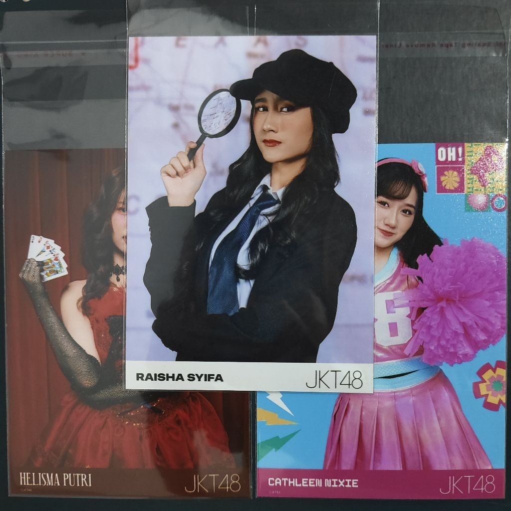 Photopack PP Official JKT48 All In Tour 2025 - Go and Fight Cathy, Raja Hati Eli, Road to Sousenkyo 