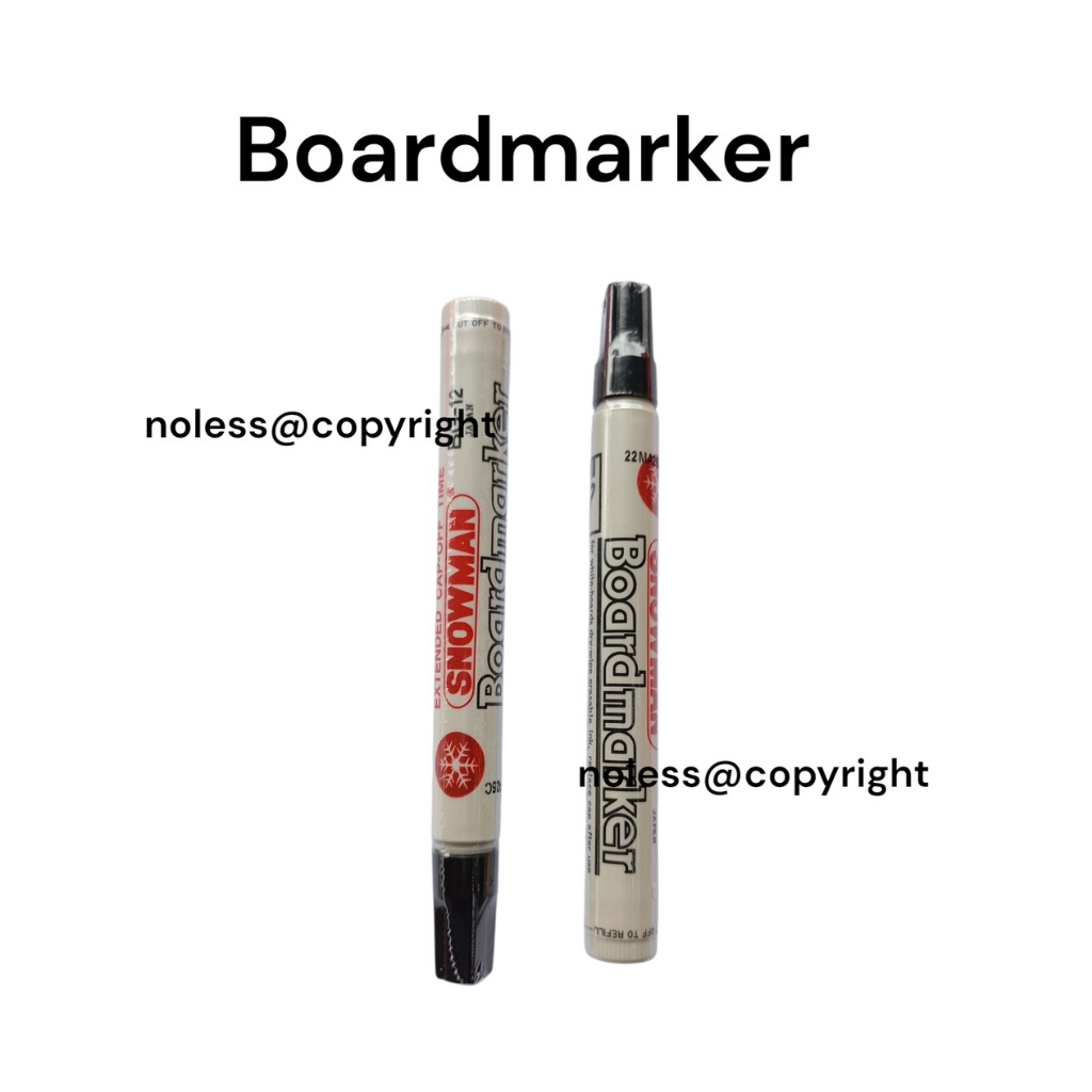 

NL (1 biji) Spidol Boardmarker / Spidol Papan Tulis Snowman / Spidol Whiteboard
