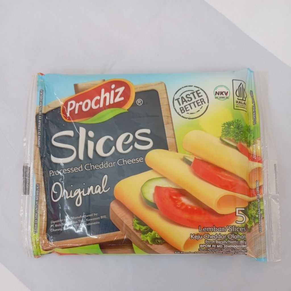 

Prochiz Slice 80gr isi 5 lembar