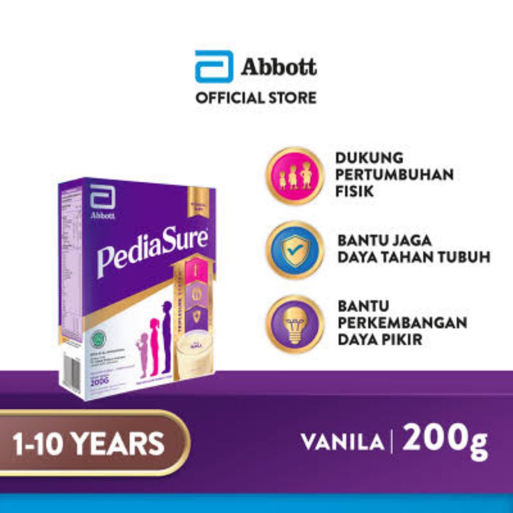 

PediaSure Triplesure Susu Pertumbuhan Anak Vanila 200 g