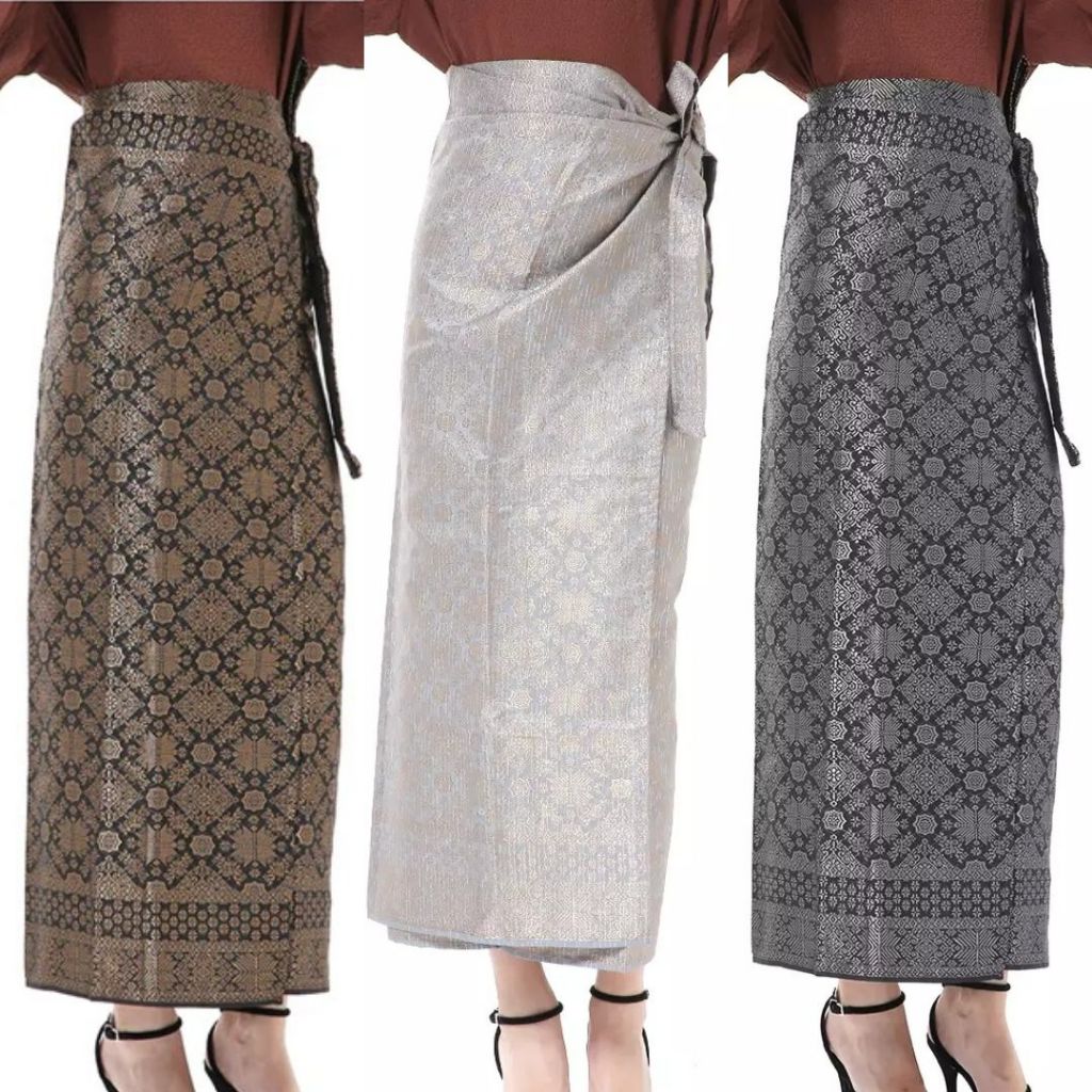 Rok Lilit Songket / Kain Songket Tenun Bawahan Kebaya