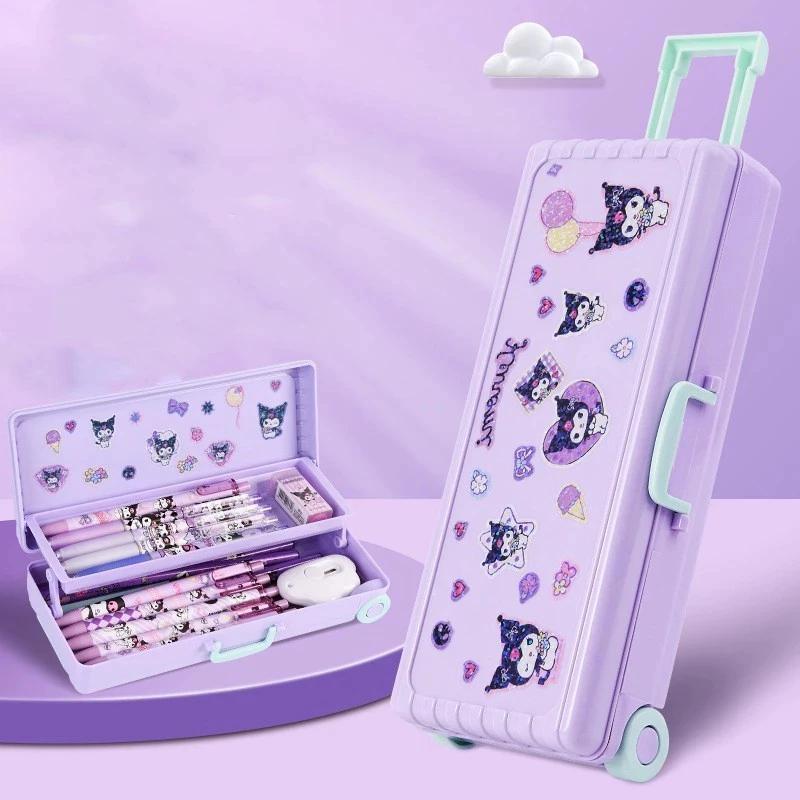 

TJ-908 Kotak Pensil Troli Kuromi 3D Multi Lapis Berkapasitas Besar Tahan Air Harga