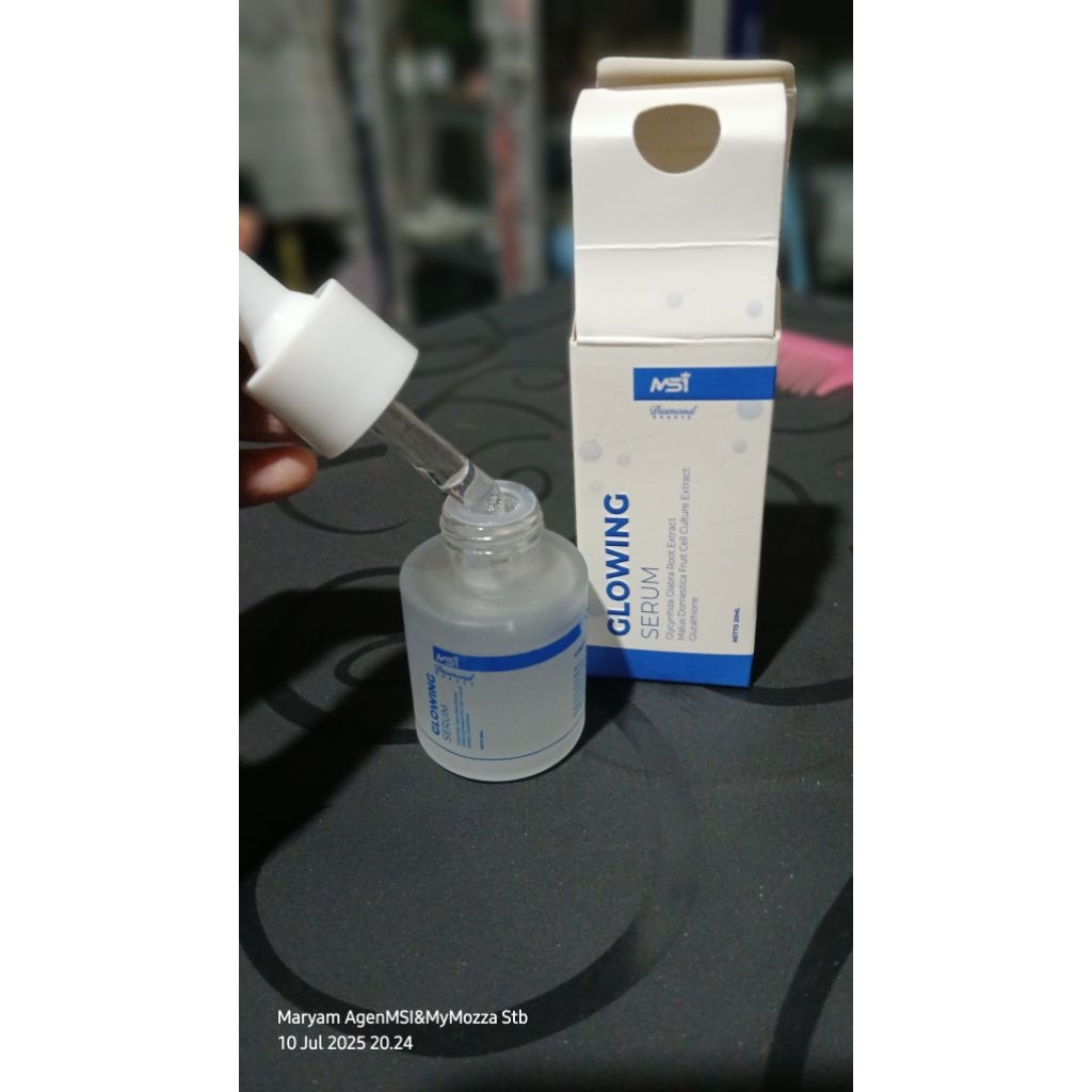 GLOWING SERUM Wajah serum bopeng flek hitam berminyak bekas jerawat dan bopeng