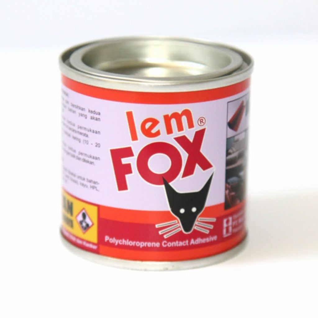 LEM FOX KUNING 185gr / LEM SERBAGUNA KARET KULIT KARPET