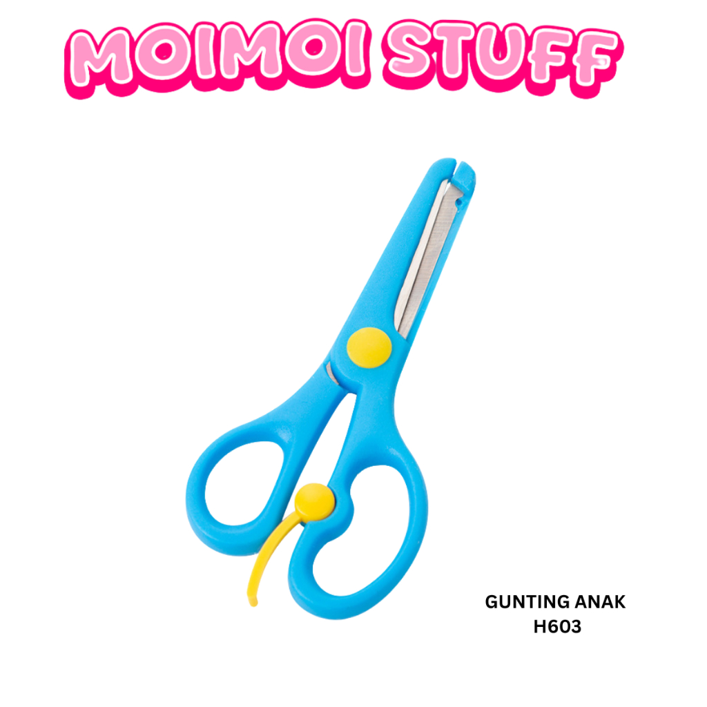 

MM - GUNTING ANAK H603 GUNTING KERTAS MINI GUNTING PENGAMAN ANAK WARNA WARNI