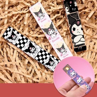 Kuromi Pemantik api Lucu Yang Dapat Diisi Ulang Bernilai Tinggi Dalam Usb Pemantik Rokok Elektronik 